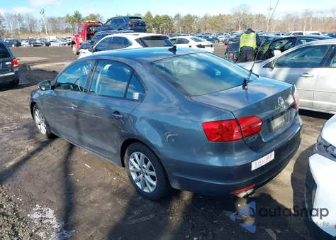 2011 Volkswagen Jetta 2.5L Se z USA, uszkodzony, nr VIN 3VWDZ7AJ2BM011666